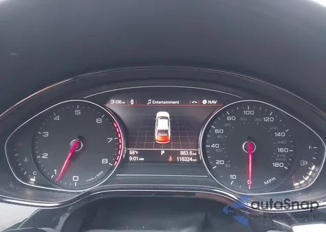 2016 Audi A8 L 3.0T z USA, uszkodzony, nr VIN WAU34AFD1GN010466